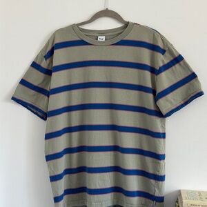 TNA Striped Oversized Shirt